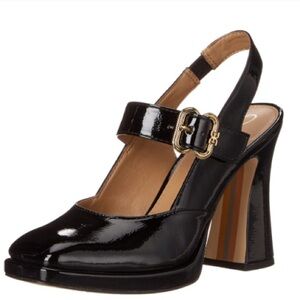 Sam Edelman Black Patent Leather Heels